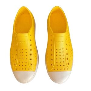 Big Kids Girls Yellow Native Jefferson Child Slip On Water Shoes J6